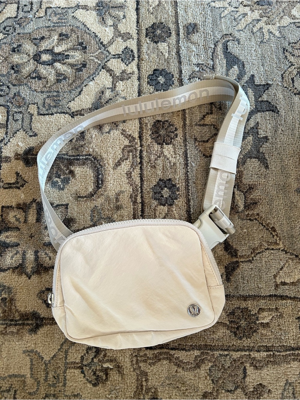 lululemon athletica Beige Crossbody Belt Bag